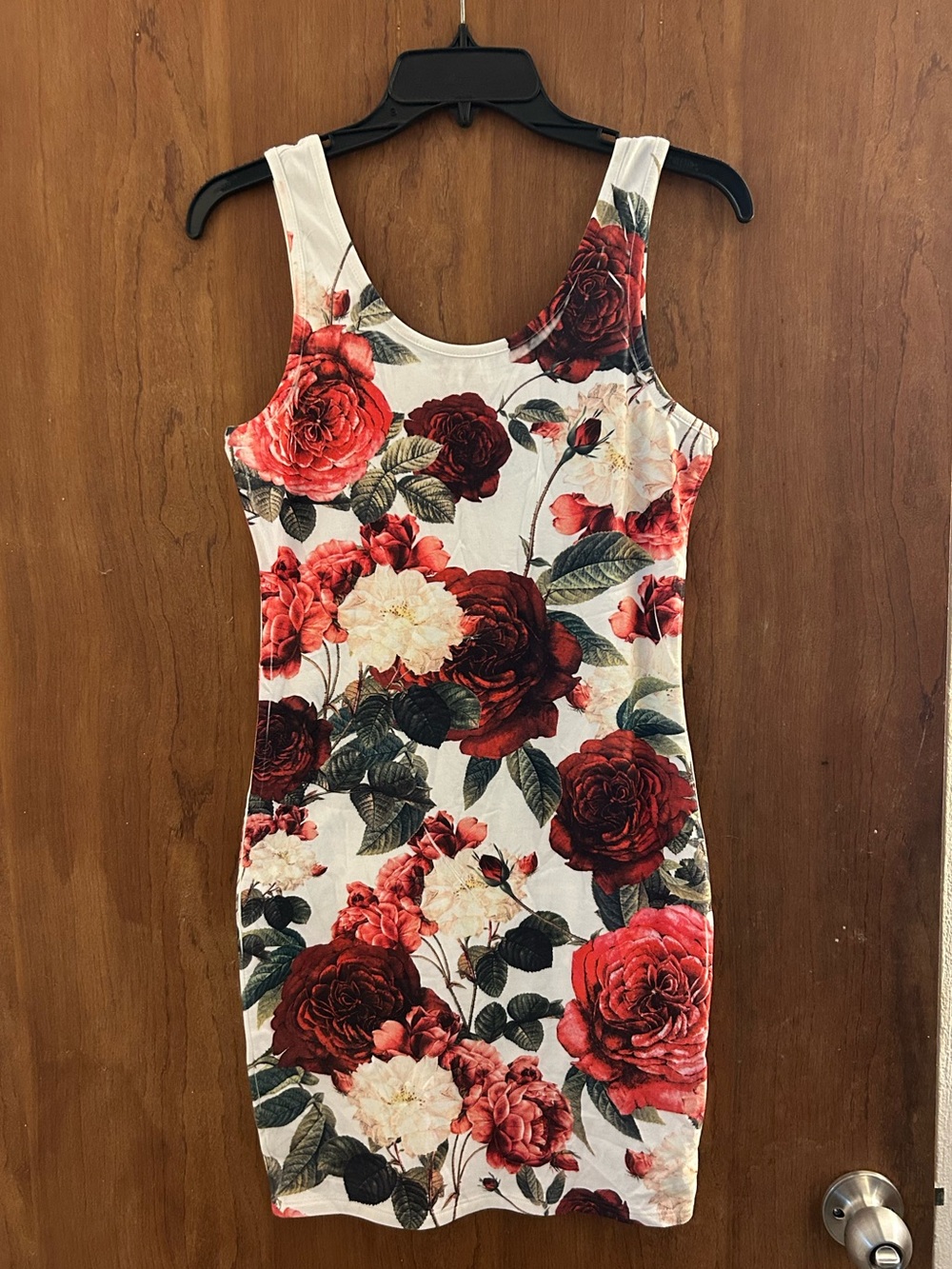 Bodycon Floral Mini Dress